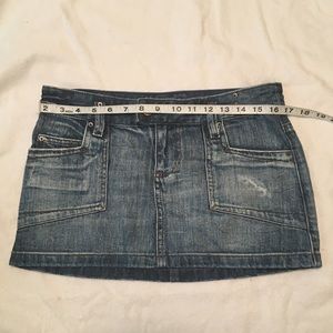 Billabong denim skirt